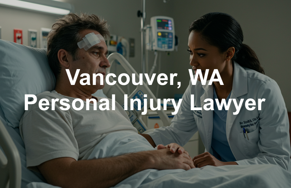 Vancouver, WA Personal Injury Lawyer - Doctor consultation at Emergency Department and Trauma Center at PeaceHealth Southwest Medical Center